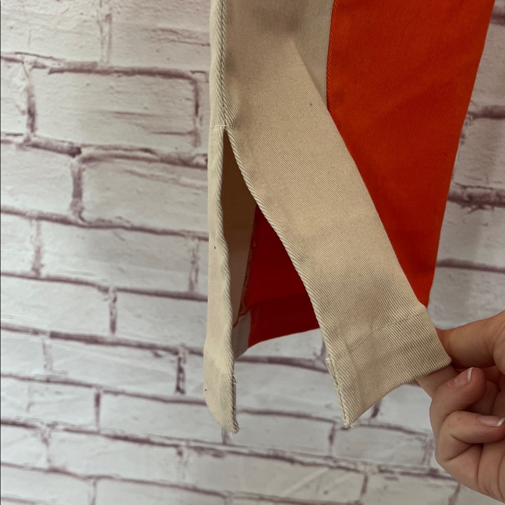 Hosbjerg Brielle High Rise Flare Colorblock Pants Like New Small - Picture 4 of 8